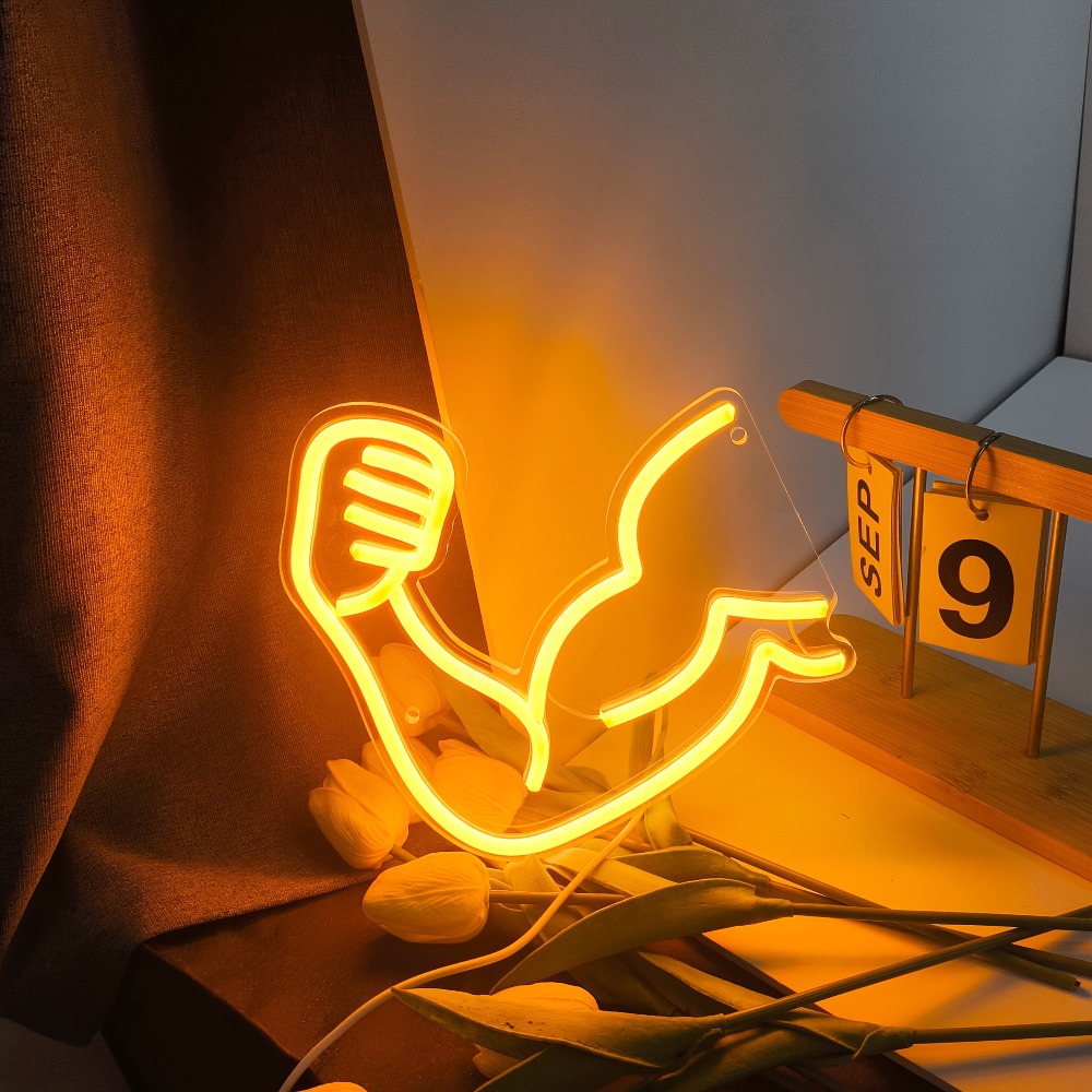 Outdoor Sport Bar - Fitness Motivation Light - Muscle Neon