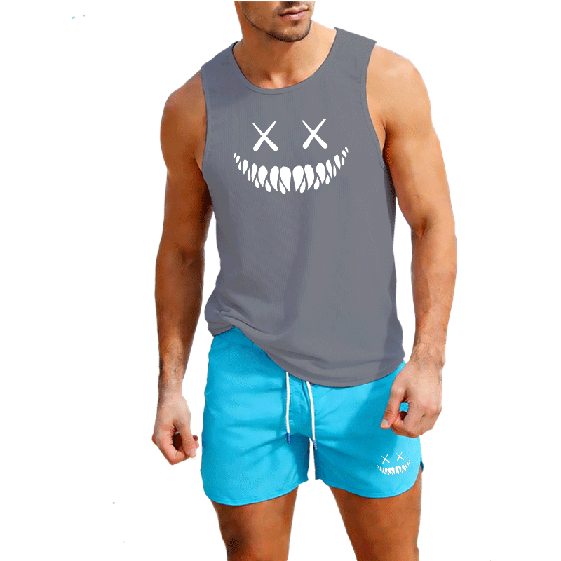 Outdoor Sportswear - Men's Summer 2 Piece Beach Shorts