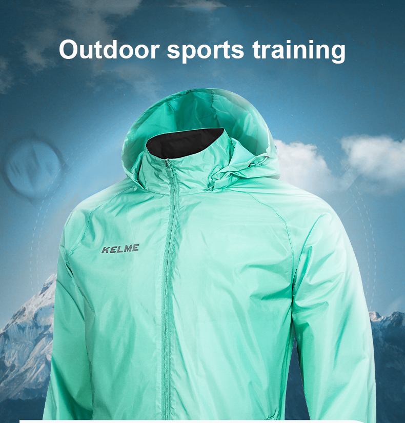 KELME Men's Waterproof Jacket  - Outdoor Sport Coat recensie en prijs