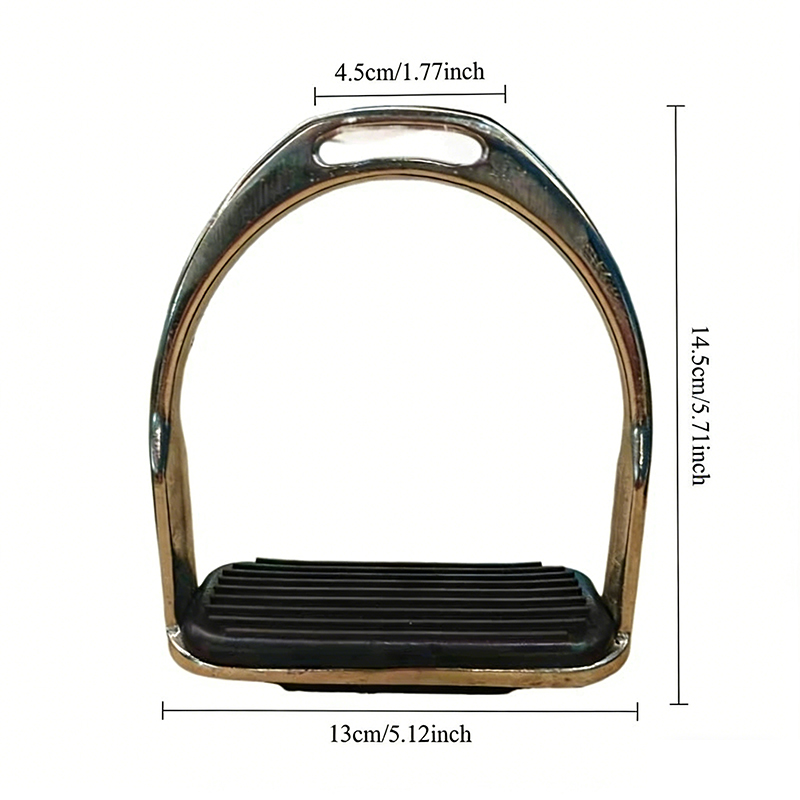 Pair of Plated Horse Stirrups, - Lunge Line Horse recensie en prijs