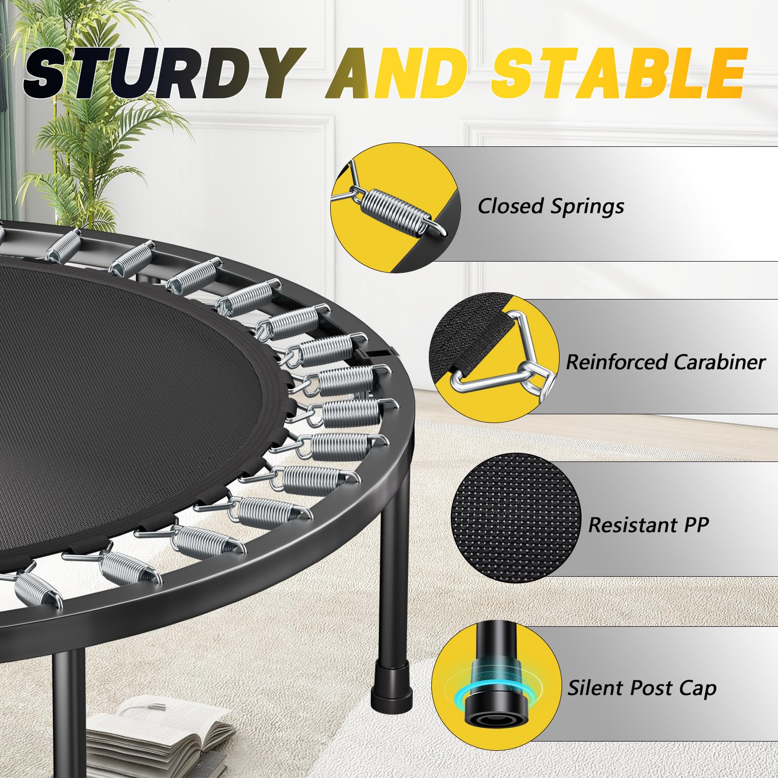 Rebounder Trampoline for Adult - Outdoor Sport Bar recensie en prijs