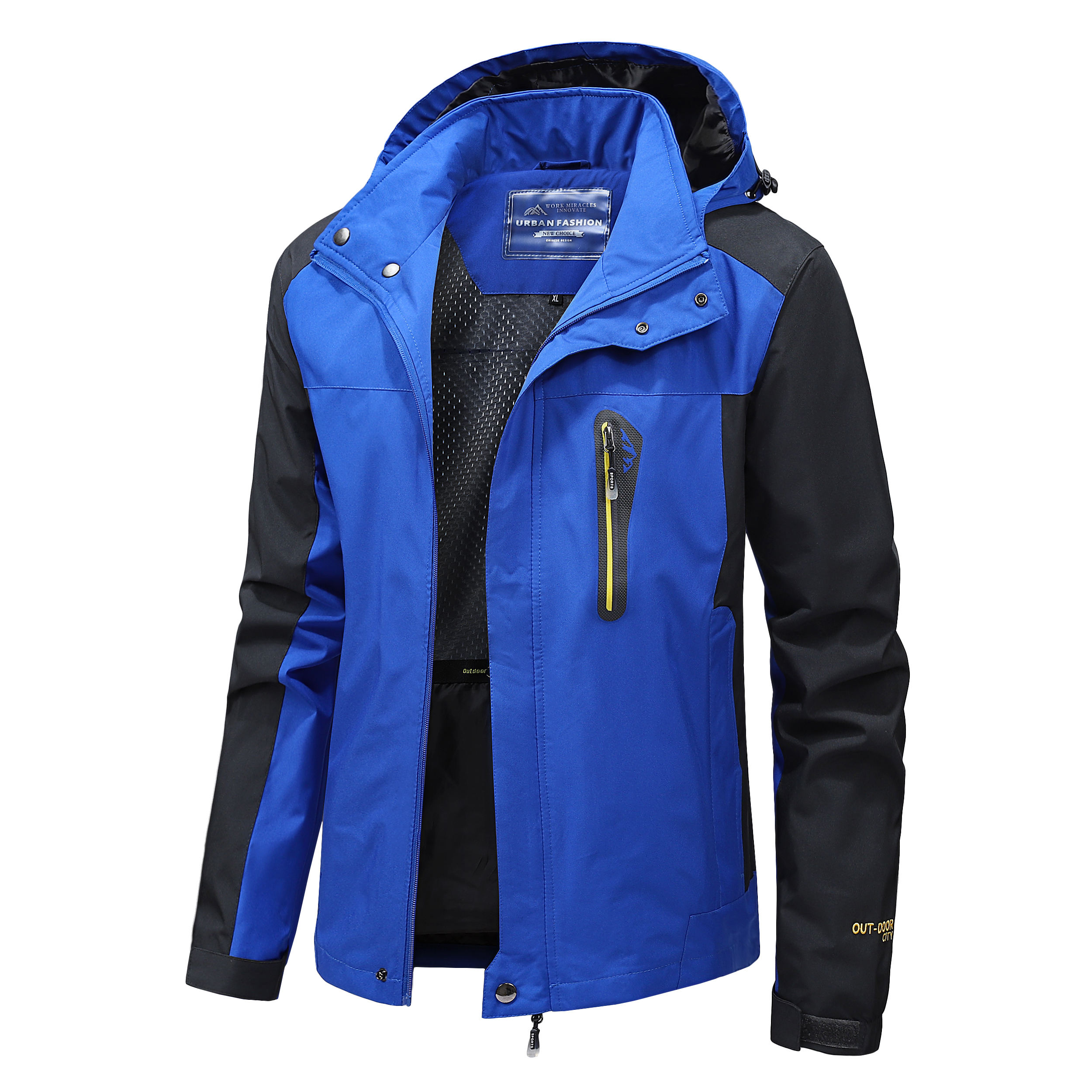 Men's Waterproof Hiking Jacket - Outdoor Sport Coat recensie en prijs