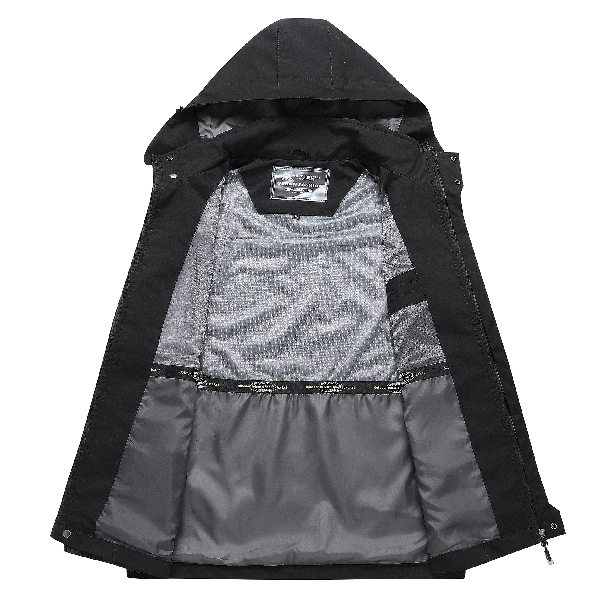 Men's Waterproof Hiking Jacket - Outdoor Sport Coat recensie en prijs