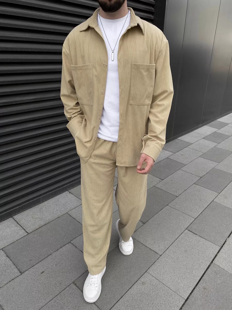Men's corduroy two-piece outfi - Outdoor Sportswear recensie en prijs