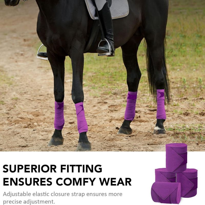 Horse Polo Leg Wraps Soft Flee - Polo Wraps Fleece recensie en prijs
