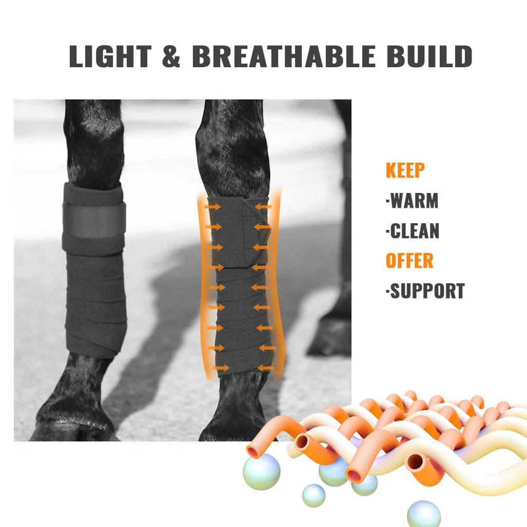 Horse Polo Leg Wraps Soft Flee - Polo Wraps Fleece recensie en prijs