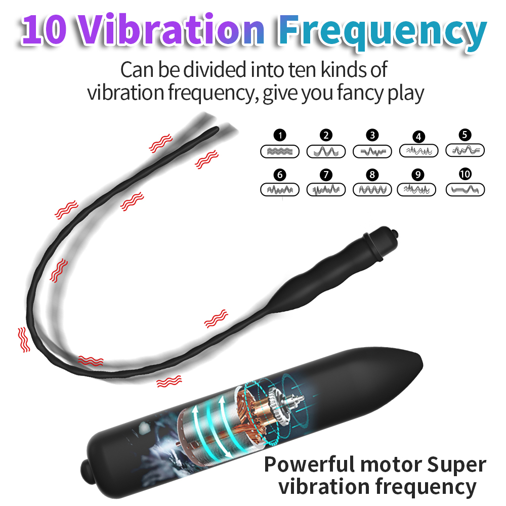 10 Frequency Urethral Vibrator - Lunge Line Horse recensie en prijs